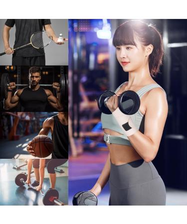 YUNYILAN Wrist Brace - Ultra-Thin Compression Support for Carpal Tunnel & Tendonitis Relief | 2pcs Beige Wrist Wraps for Pain & Injury Recovery - Buy Online on GoSupps.com