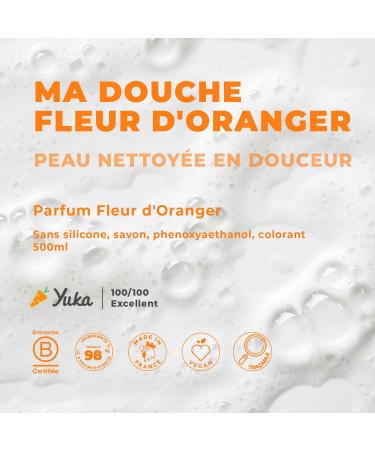 ENERGIE FRUIT pH Neutral Shower Gel Orange Blossom & Organic Linseed Oil Vegan 500 ml - Buy Online on GoSupps.com