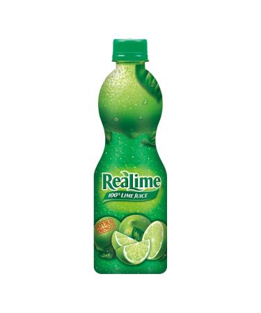 ReaLime 100% Lime Juice, 8 Fluid Ounce Bottle