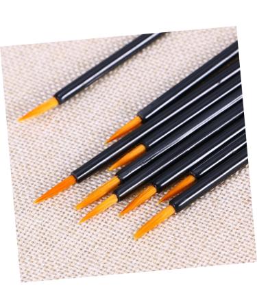 PLAFOPE 100pcs Point Eyeliner Makeup Gloss Brush Cosmetic Disposable Applicator Wands Tool Lip Fine - Buy Online on GoSupps.com
