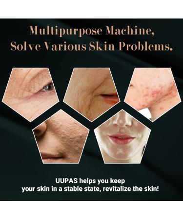 UUPAS LED Infrared Red Facial Light Therapy Device - Red Light Therapy for Face - Buy Online on GoSupps.com