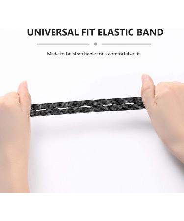 ITemporia Adjustable Mask Strap Holder - Elastic Mask Extension Hooks (6 Pieces: 3 Black + 3 White) for Comfortable Fit | International Shipping Available - Buy Online on GoSupps.com