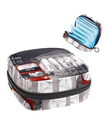 Women's bonds storage pockets Stillpad holder london night portable period kit bag feminine product bag for women girls color1