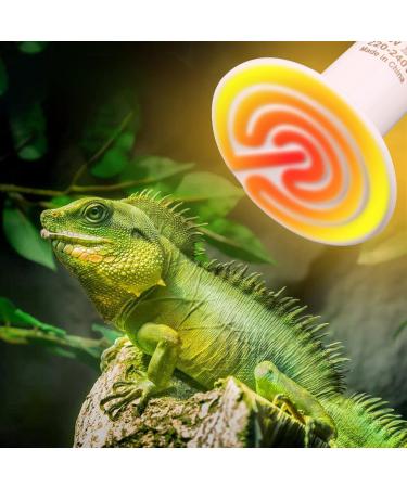 Dernord 50W E27 Heating Lamp - Ceramic Heat Emitter for Reptiles Turtles & Chicks | Outdoor Heating Spotlight - Buy Online on GoSupps.com