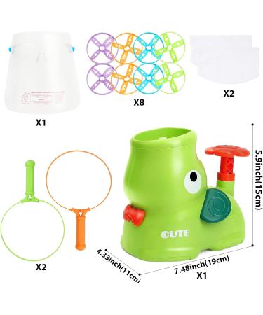 Sitodier Fly Slice Launcher Toy - Flying Saucer Outdoor Toy for Kids Aged 3-12 | Engaging Pressing & Catching Activity for Young Girls - Buy Online on GoSupps.com