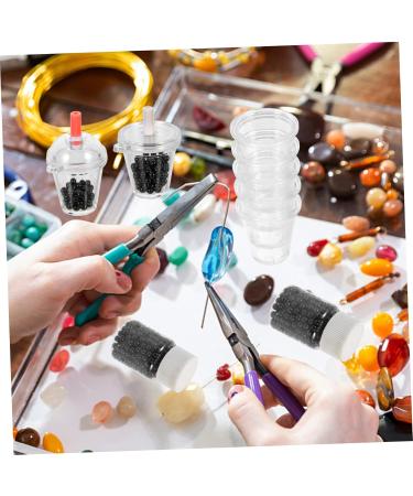 EXCEART 2 Sets Mini Pearl Milk Tea Photo Booth Props Milk Cup Pendant Charm Decoden Phone Accessories Mold 3.5X3.5cm As Shown - Buy Online on GoSupps.com