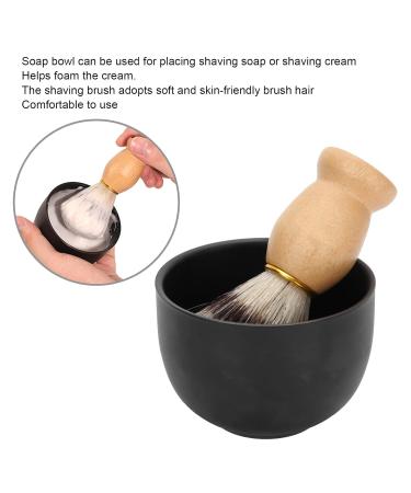 Premium Shaving Soap Bowl & Brush Set | Men's Face Grooming Tool Kit - International Shipping - Buy Online on GoSupps.com