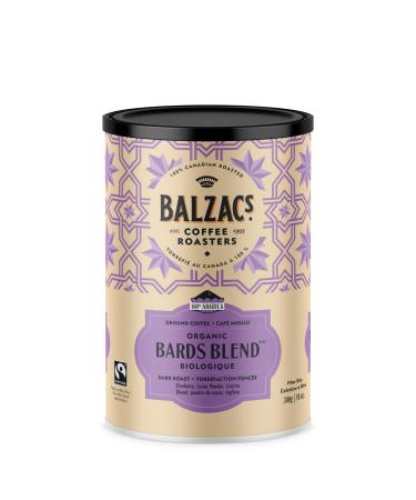 Balzac's Coffee Roasters - Ground Coffee | 300G 10OZ. (Bards Blend Pack of 12)