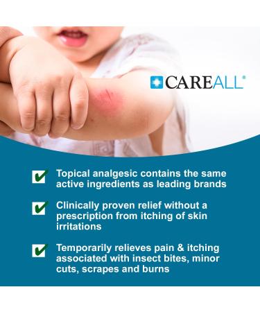 Buy CareAll Anti-Itch Cream 1.25oz - Histamine Blocking & Pain Relief for Outdoor Itches | Fast International Shipping - Buy Online on GoSupps.com