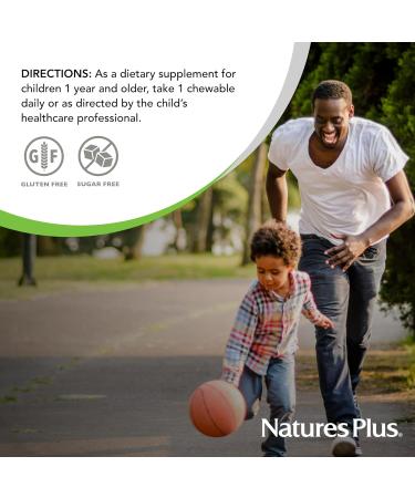 Natures Plus Animal Parade Probiotic for Kids - Mixed Berry Chewables | 30 Vegan Gluten-Free Servings | Supports Gut Health & Immune Function - Buy Online on GoSupps.com