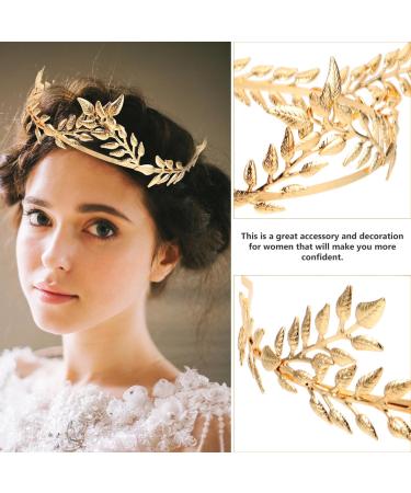 Beaupretty Golden Leaf Headband - Roman Goddess Hair Accessories for Weddings & Parties - Buy Online on GoSupps.com