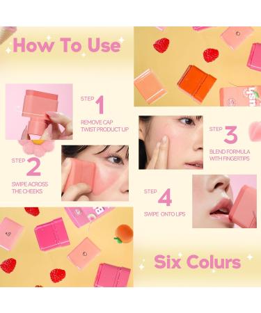 OneNyx Liquid Blush & Rouge Stick Rare Beauty Inspired 3in1 Creamy Blush for Cheeks Lips and Eyes Long Lasting Waterproof Skin Ink Korean Makeup 6 33 g 6 24 g 1er Pack - Buy Online on GoSupps.com