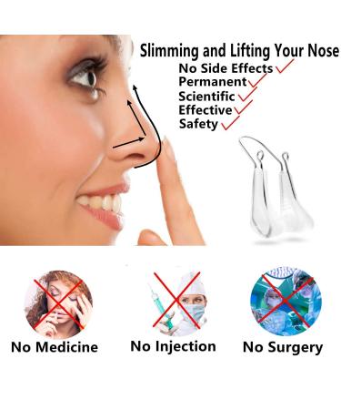 Lenlorry Nose Shaper Clip - Unisex Soft Silicone Rhinoplasty Tool & Hair Trimmer | Ultra Durable Stainless Steel Slimming Device - Buy Online on GoSupps.com