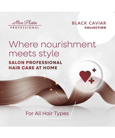 Mon Platin Professional 12-in-1 Leave In Conditioner Spray with Black Caviar - Multi-Action Hair Cream for Dry Damaged Hair - 250 ml - Buy Online on GoSupps.com