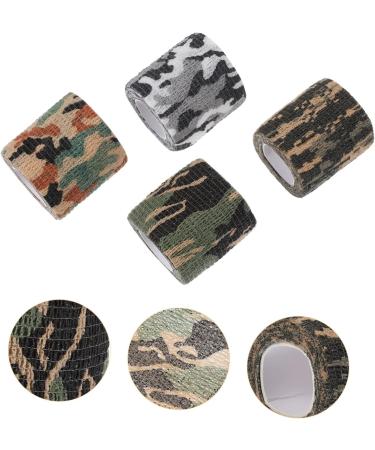 Yardwe 8 Rolls Outdoor Camouflage Athletic Tape - Self-Adhesive Finger Bandages & Protective Gear - Compression Tape for Sports | Buy Internationally - Buy Online on GoSupps.com