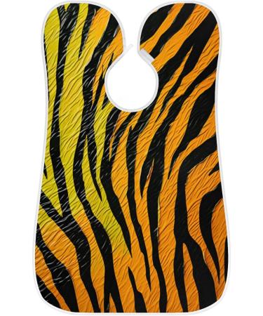 Zebra Stripes Beard Bib Apron | Beard Hair Catcher for Men | Perfect Gift for Father's Day & Christmas with 2 Suction Cups - Buy Online on GoSupps.com