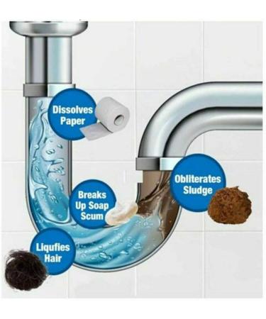 Wild Tornado Pipe Dredge Deodorant Powerful Sink and Drain Cleaner Quick Foaming Toilet Cleaner for Kitchen Toilet Pipe Dredging - Buy Online on GoSupps.com