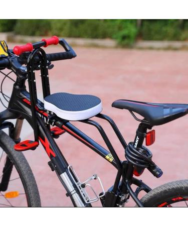 YSONG Children's Bicycle Seat | Front-Mounted Adjustable Child Safety Seat (Up to 110 Pounds) - Black Red ZY1 - Buy Online on GoSupps.com