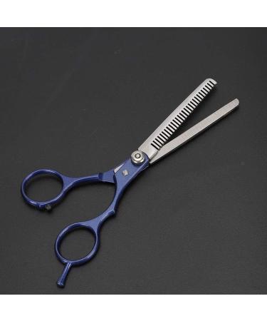 Professional Aluminum Hair Cutting Thinning Scissors Blue Suitable for Professional Barber Salon and Home Daily Use Made for Cutting and Thinning Your Hair - Buy Online on GoSupps.com