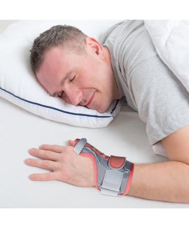 FENGLE Adjustable Black Thumb Splint for Arthritis & Tendonitis - Pain Relief Brace for Men & Women Right/Left Hand Pink - Buy Online on GoSupps.com