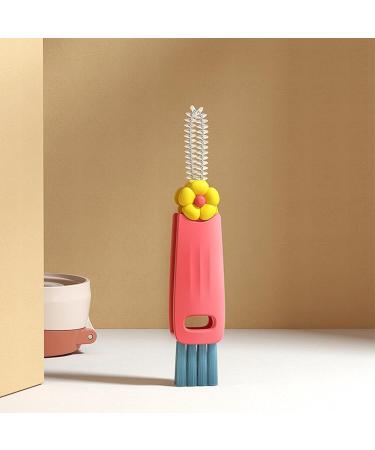 Cleaning Accessories for Cups 3Pcs 3-in-1 Lid Cleaning Brushes Portable Cup Lid Cleaner for Tumbler Water Bottle Cleaner Brush Set Kitchen Cleaning Tools - Buy Online on GoSupps.com