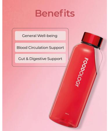 FOODOLOGY Coleology Tea 15-Day Pack - Pomegranate Flavor for Health Management - Natural Ingredients - Buy Online on GoSupps.com