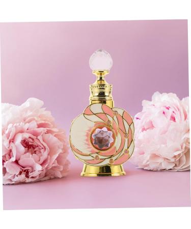 Angoily Glass dispenser little bottle the flowers essential oil bottle middle East glass perfume bottle dropper bottle essential oil vintage empty bottle glass bottle - Buy Online on GoSupps.com