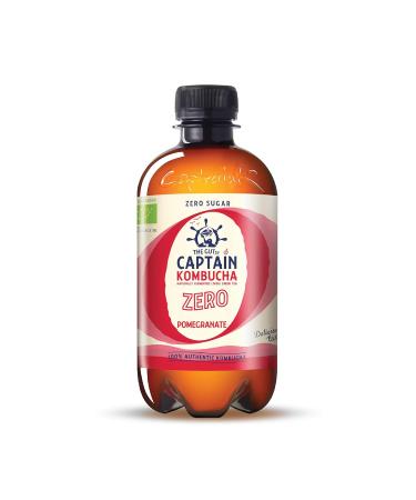 Buy Guttsy Captain Kombucha Zero - Zero Calories Zero Sugar Raw & Vegan - 12 x 400ml Mixbox - International Shipping Available - Buy Online on GoSupps.com