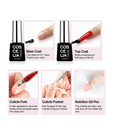 20pcs Gel Nail Polish Kit with 24W Nail Dryer Lamp - Professional Gel Manicure Set for Women and Girls - Buy Online on GoSupps.com