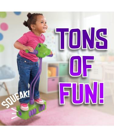 Pogo Saurus Foam Pogo Jumper for Kids 3-7 Years Old - Dinosaur Toys for Boys and Girls | Indoor & Outdoor Pogo Stick Toy (Up to 250 lbs) - Buy Online on GoSupps.com
