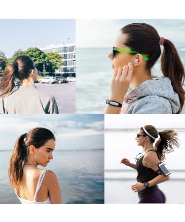 40pcs No Crease Hair Ties for Thick Curly Hair - Seamless Cotton Ponytail Holders | Multicolor - Buy Online on GoSupps.com