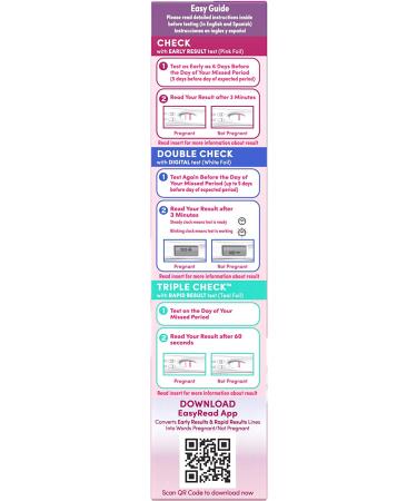 First Response Triple Check Pregnancy Tests - 3 Pack | Accurate & Reliable - Buy Online on GoSupps.com