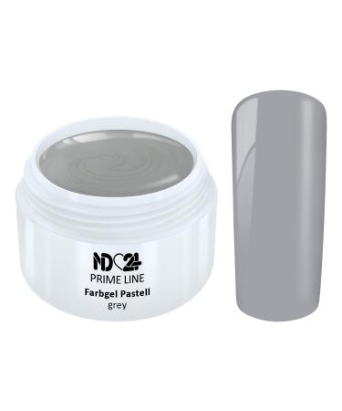Prime Line - Uv Led Color Gel Pastel Gel Grey Design Grey Studio Quality - Made in Germany - 5ml