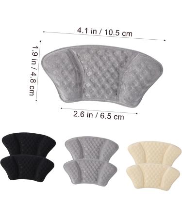 6 Pairs Anti-Wear Heel Patch & Grips - Cushioned Heel Protectors for Loose Shoes - Comfort & Safety for Big Shoes - Buy Online on GoSupps.com