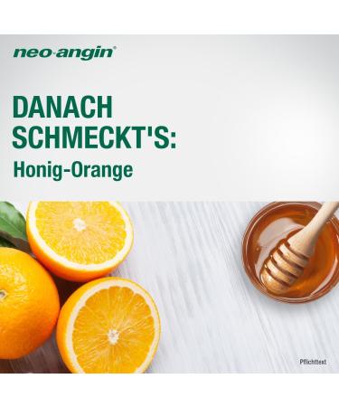 Buy Neo-Angin Benzydamin Sucking Tablets for Sore Throat - Sugar-Free Honey Orange Flavor | 2 Pack (2 x 20 Pieces) - Fast International Shipping - Buy Online on GoSupps.com