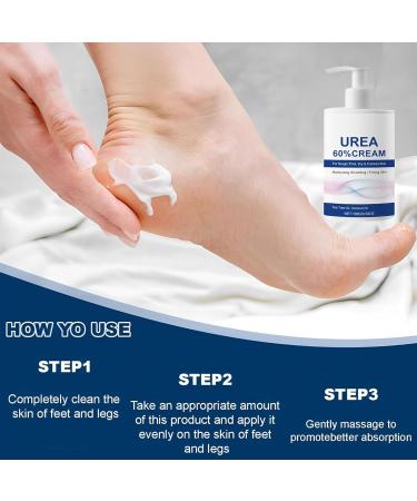 Cr me l'Ur e 60% Cr me pour Les Pieds a L'ur e Hydratante Baume Pieds Secs Soins des Pieds Mains - Buy Online on GoSupps.com