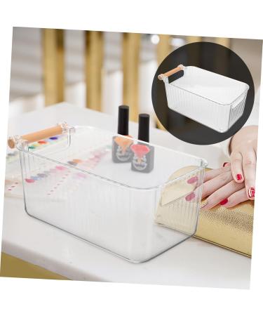 FOMIYES Manicure Supply Nail Art Bowls Finger Soaking Bowl Nail Art Soak Bowl Nail Art Accessory Nail Bowls Manicure Bowl Nail Soak Bowl Finger Soak Bowl Product Household Wood 28x15.5cm Transparent - Buy Online on GoSupps.com