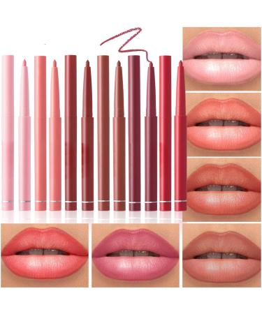  G n rique Lip Liner Set Waterproof Lip Liner Matte Lipstick Pencils Smudge-Proof Lip Liners With 6X Waterproof Lip Liner Set For Long-lasting Smudge-proof Lipstick Application - Buy Online on GoSupps.com