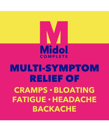 Midol Complete Caplets 24-Count (Pack of 2) - Fast Relief for Menstrual Symptoms - Buy Online on GoSupps.com