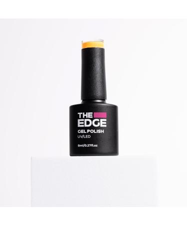 THE EDGE Gel Nail Polish 8ml - The Lava Orange - UV/LED Manicure/Pedicure for Salon & Home Use Highly Pigmented/Long Lasting/2-Coat Coverage - Buy Online on GoSupps.com