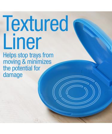 3 Pack Slim Pocket-Sized Invisalign Retainer Cases - Secure Close, Easy Open - Travel-Friendly Holder Set - Buy Online on GoSupps.com