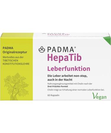 Padma Hepatib 60 Caps - Boost Metabolism & Liver Health | 3-Fruit Formula with Choline | Padma Acitib Bundle 29g - Buy Online on GoSupps.com