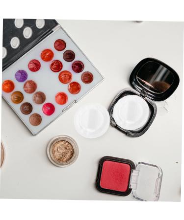 Uonlytech 8pcs Makeup Sponges - Round Cushion Foundation Puff for Face Blush & Loose Powder - Premium Cotton Beauty Puff - Pink - Perfect for All Skin Types - Buy Online on GoSupps.com