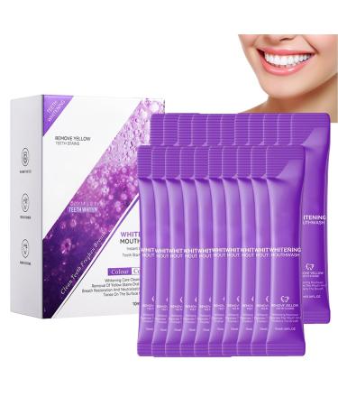 Foshan Sadoer Whitening Mouthwash whitening mouthwash 10 ml x 20 pieces teeth whitening and fresh breath individually packed for hygiene