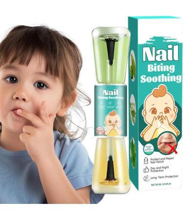 No Bite Nail Polish Fingernail Biter Stopper Natural Effective Solution Safe Ingredients Thumb Sucking Deterring Fingernails Care No Biting Prevention Pen - Buy Online on GoSupps.com