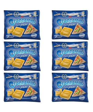 6x Croccantelle Gusto Pizza multipack 210 g (6 envelopes) from Italy