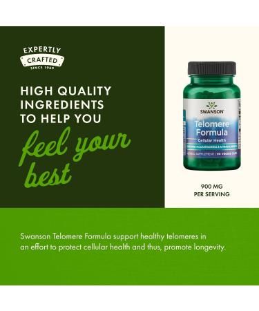 Swanson Cyclocell Telomere Formula 90 Veg Capsules - Buy Online on GoSupps.com