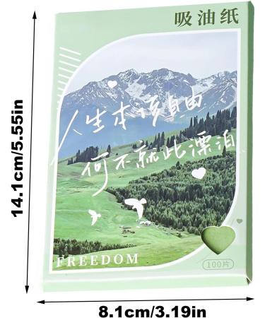 Oil Absorbing Sheets for Face | Makeup Blotting Paper | Oil Blotting Sheets for Face Blotting Papers for Face Oil Absorbing Sheets for Face Green - Buy Online on GoSupps.com