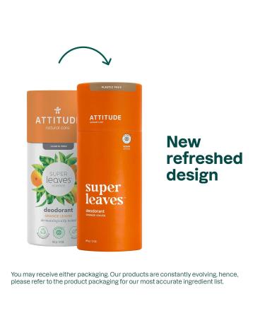 Plastic-Grait Deodorant Orange quit Scent EWG Verified Aluminum-graits Eco-cordial ecological Cardboard Tube Dermatologically Tested for Sensitive Skin With Wooden Comb (Pack of 3) - Buy Online on GoSupps.com