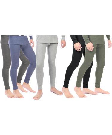 Buy BestSale247 Men's Thermal Long Underpants 2 Pack - Fleece Warm Winter Underwear - XL Dark Grey - International Shipping Available - Buy Online on GoSupps.com